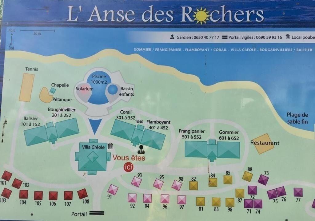 Karukera 1 Anse Des Rochers サン・フランソワ エクステリア 写真